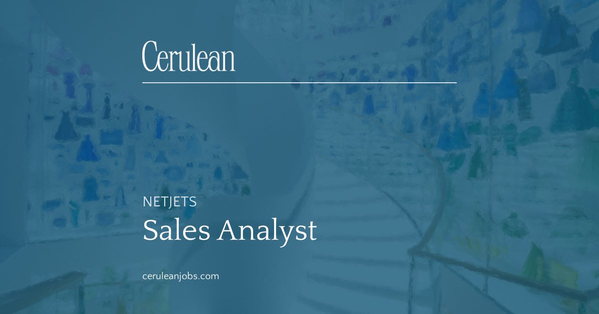 NetJets Sales Analyst – Columbus – Cerulean