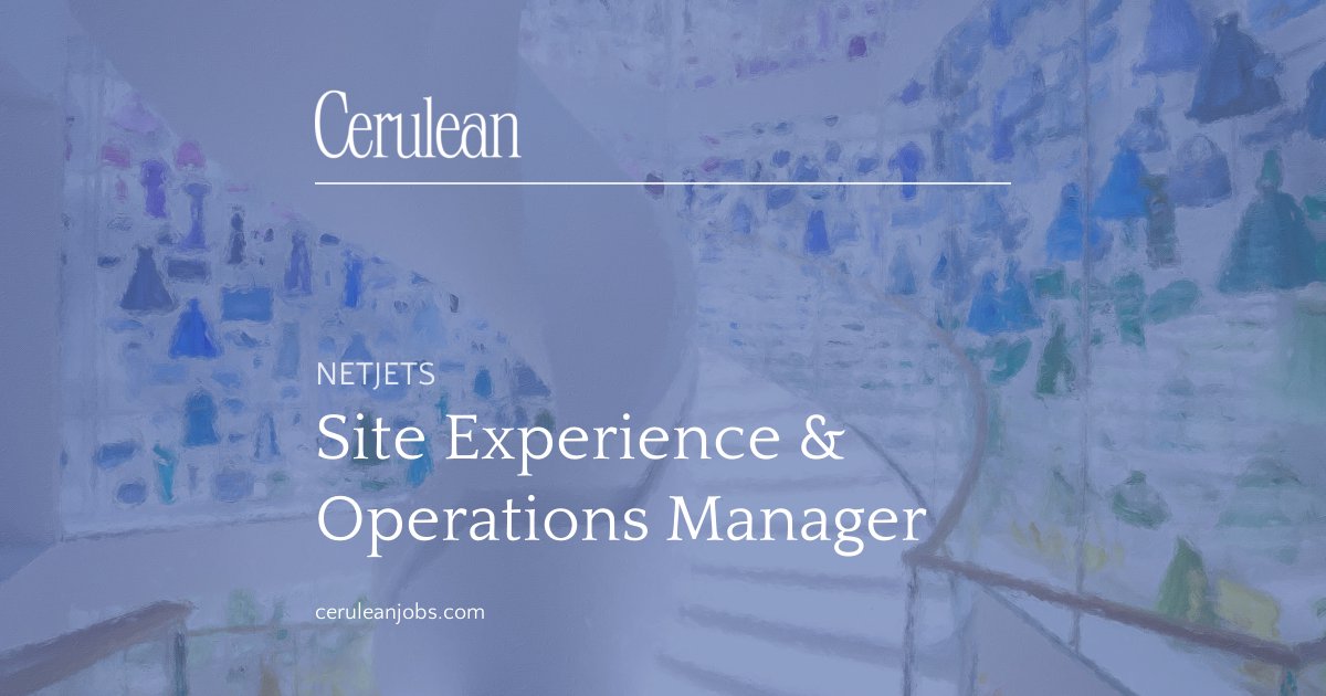 Net Jet Locations NetJets Site Experience & Operations Manager – Teterboro – Cerulean