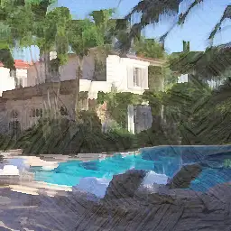 AERIN Beauty background painting