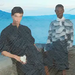 Amiri background painting