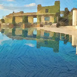 Belmond background painting