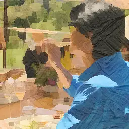 Chandon banner painting