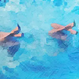 Christian Louboutin background painting