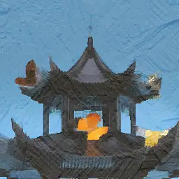 Diptyque background painting