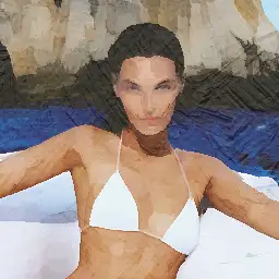 Dolce&Gabbana background painting