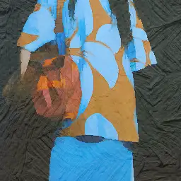 Dries Van Noten background painting