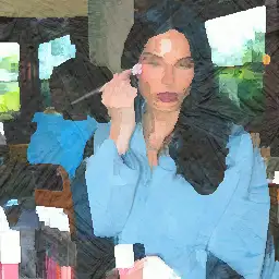 Fenty banner painting