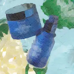 Fresh banner painting