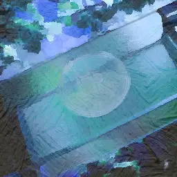 Holt Renfrew background painting