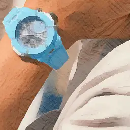 Hublot background painting
