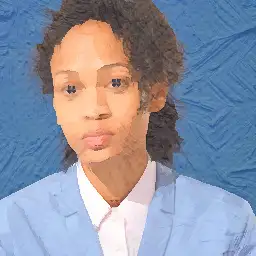 Jil Sander background painting