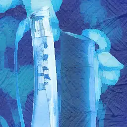 Kenzo Parfums background painting