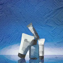 Lab Series background painting