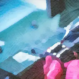 Lascor banner painting