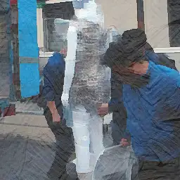 Maison Margiela background painting