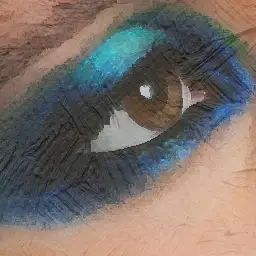 Make Up For Ever background painting