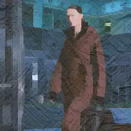 Max Mara background painting
