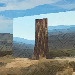 Métaphores background painting