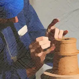 Michelangelo Foundation background painting