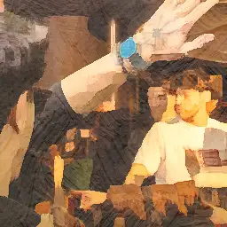 Mido background painting