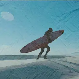 MR PORTER background painting