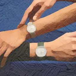 Piaget background painting