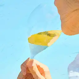 Ruinart background painting