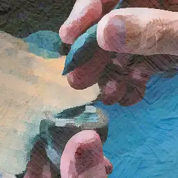 Vhernier background painting