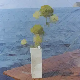 YOOX background painting