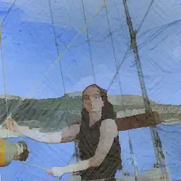 YOOX background painting