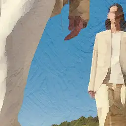 Zegna background painting