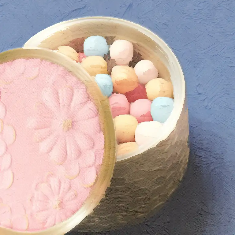 The Météorites Blooming Glow 2026 edition: colored pearls, an embroidered lid and a blue denim setting