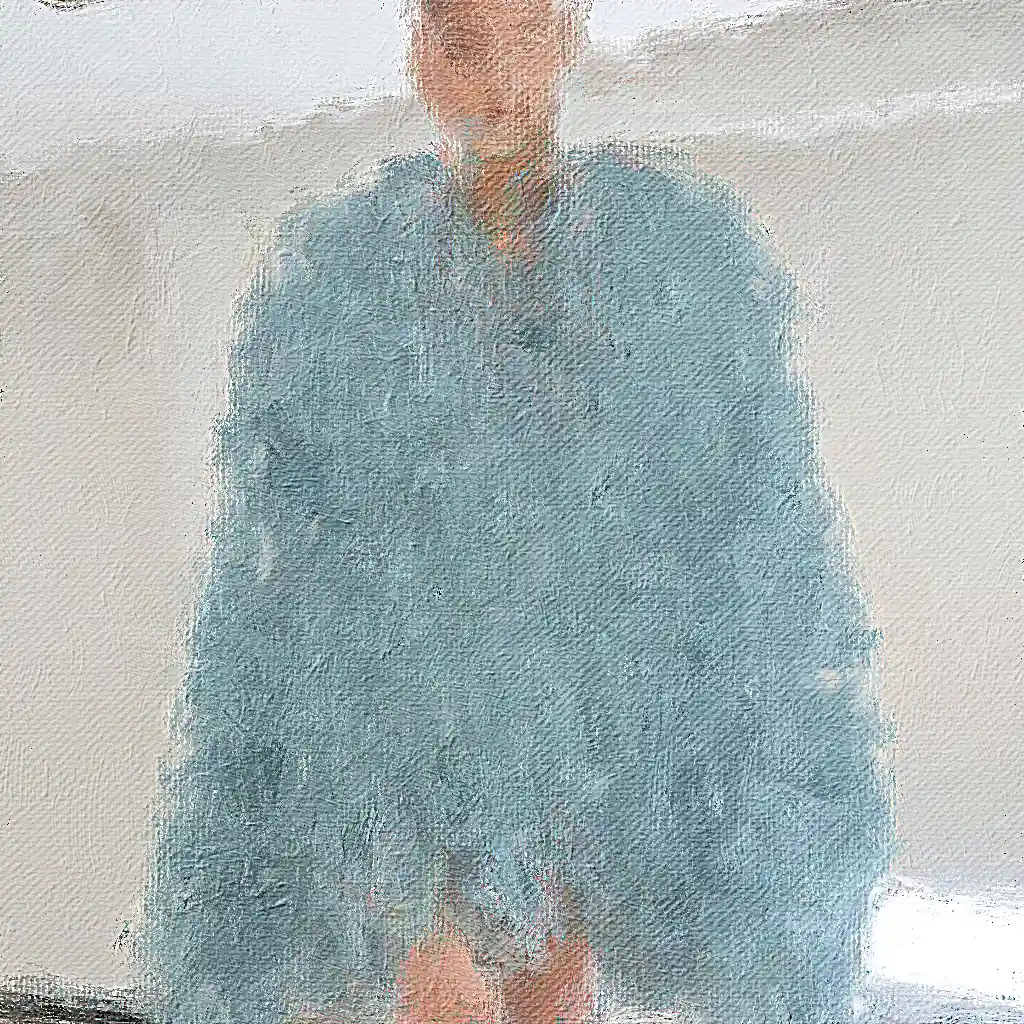 Alaïa banner painting