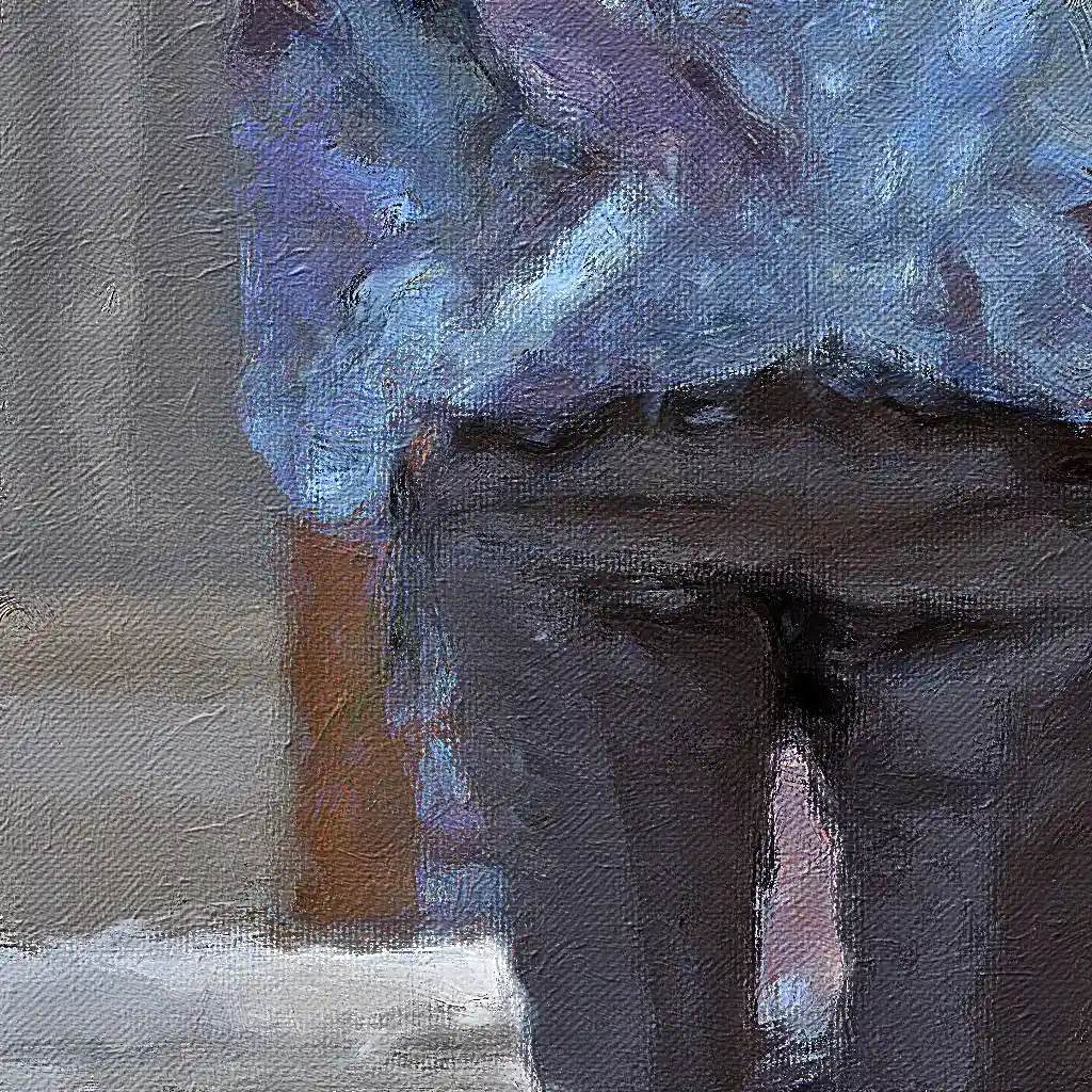 Alfred Dunhill banner painting