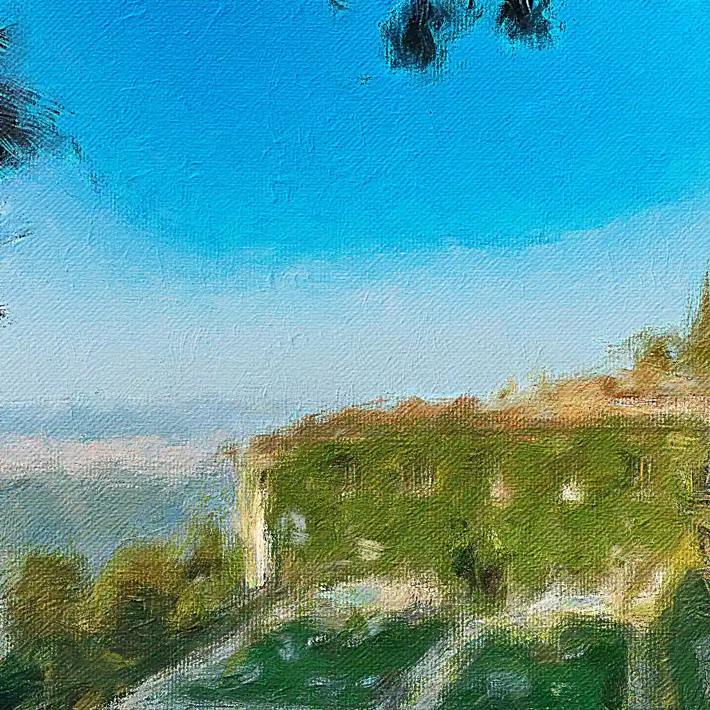 Belmond banner painting