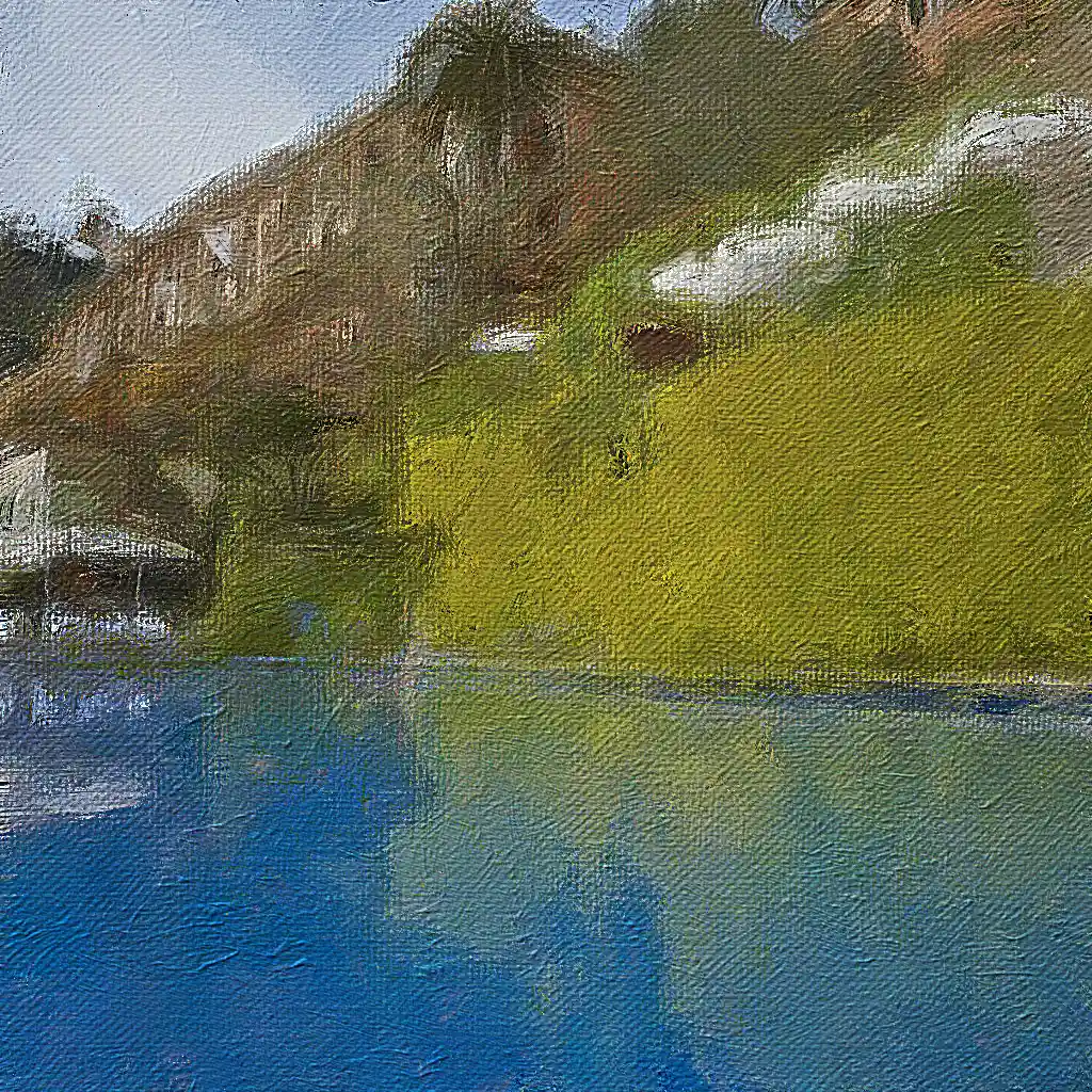 Belmond banner painting