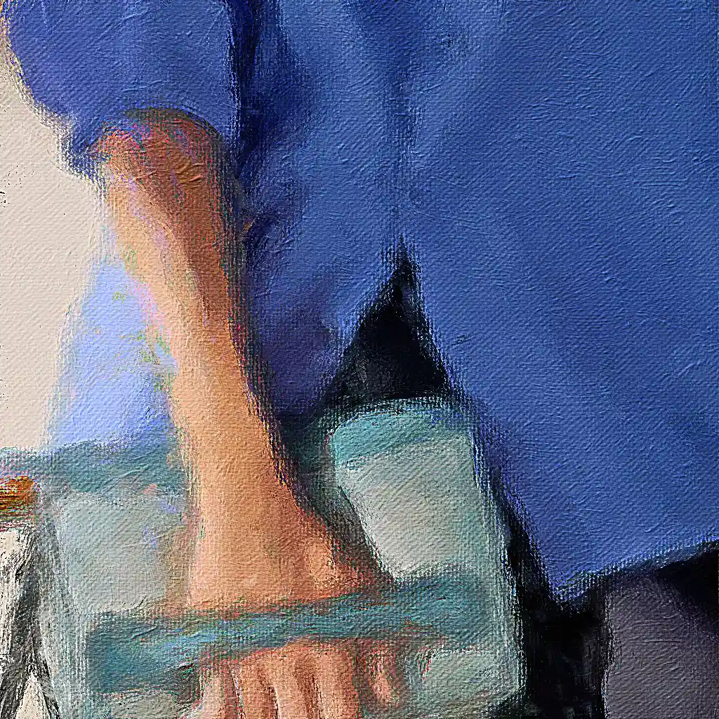 Berluti background painting