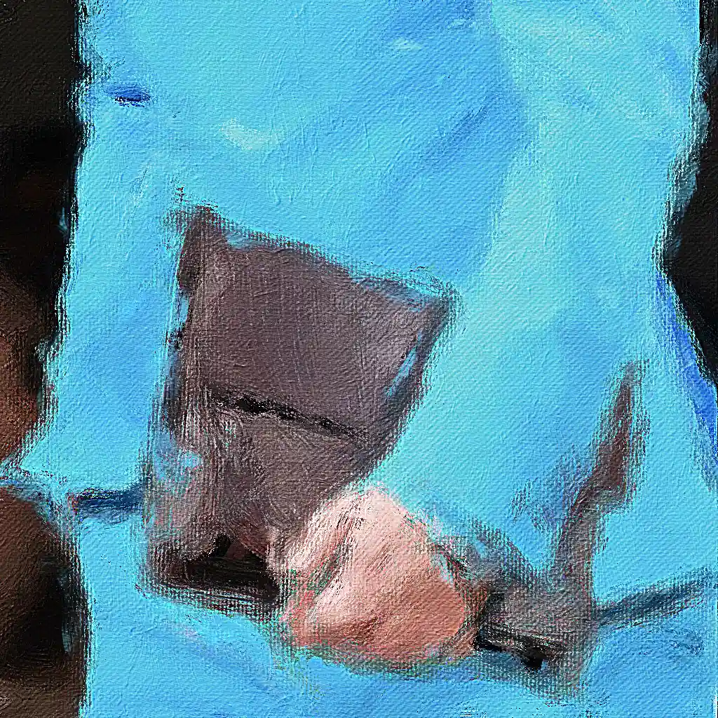 Bottega Veneta banner painting