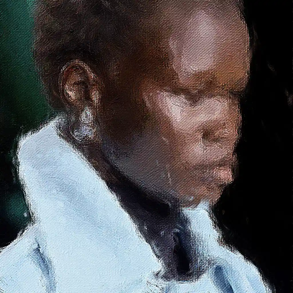 Bottega Veneta banner painting