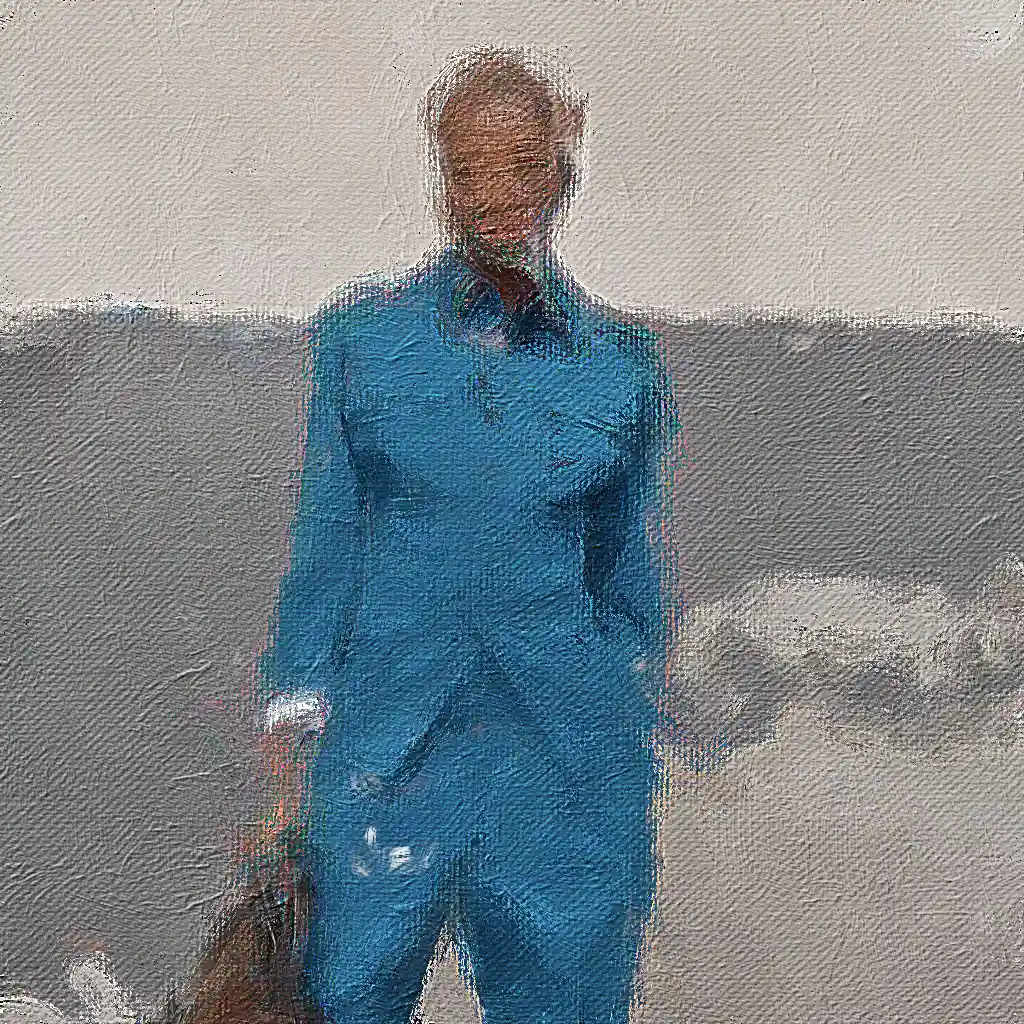 Bottega Veneta banner painting