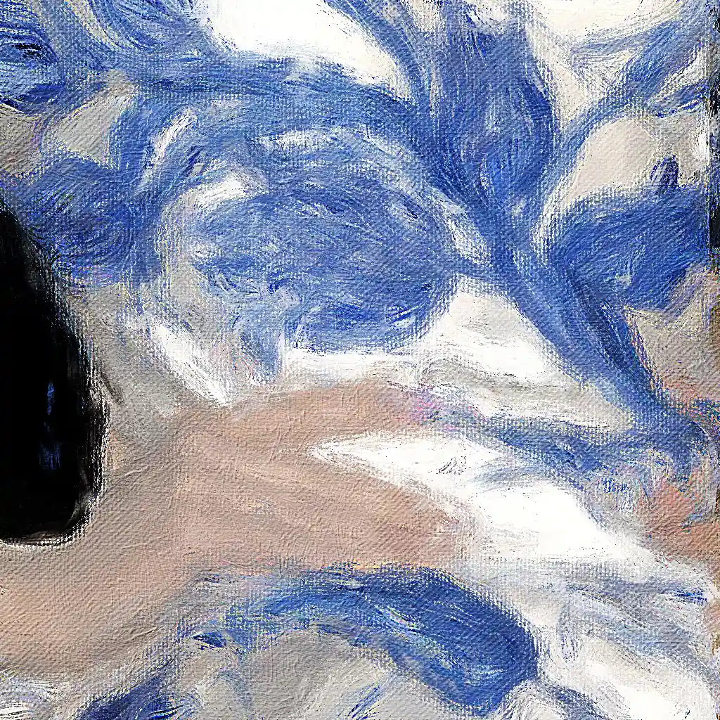 Christian Dior banner painting