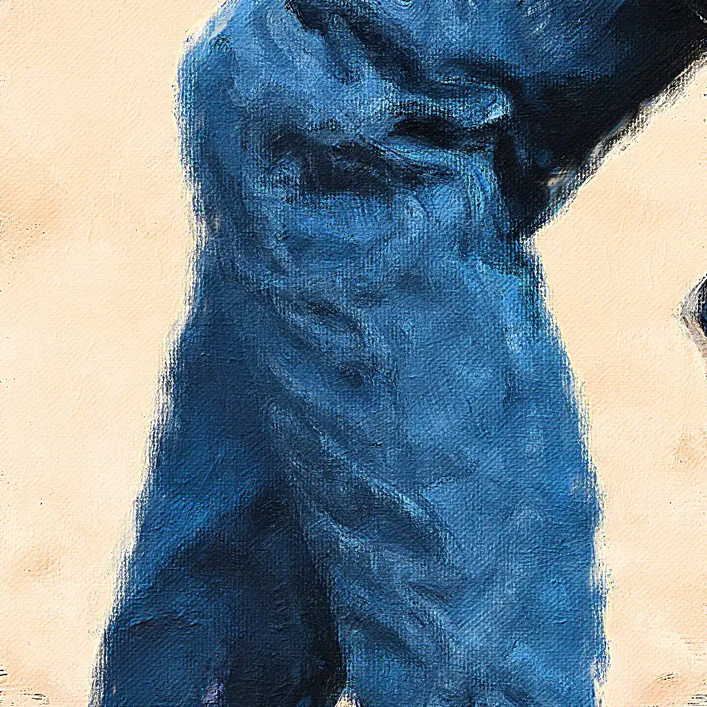 Christian Louboutin banner painting