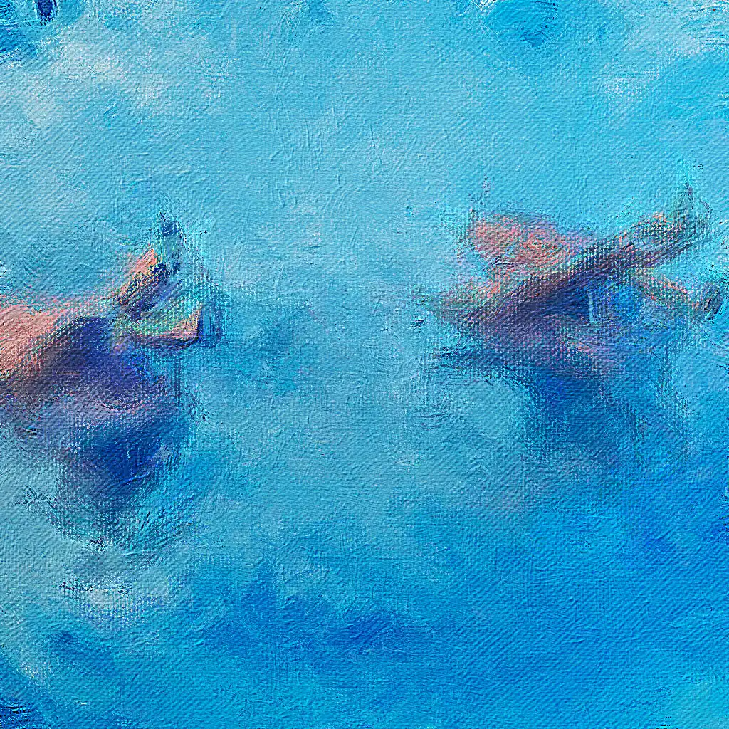 Christian Louboutin banner painting