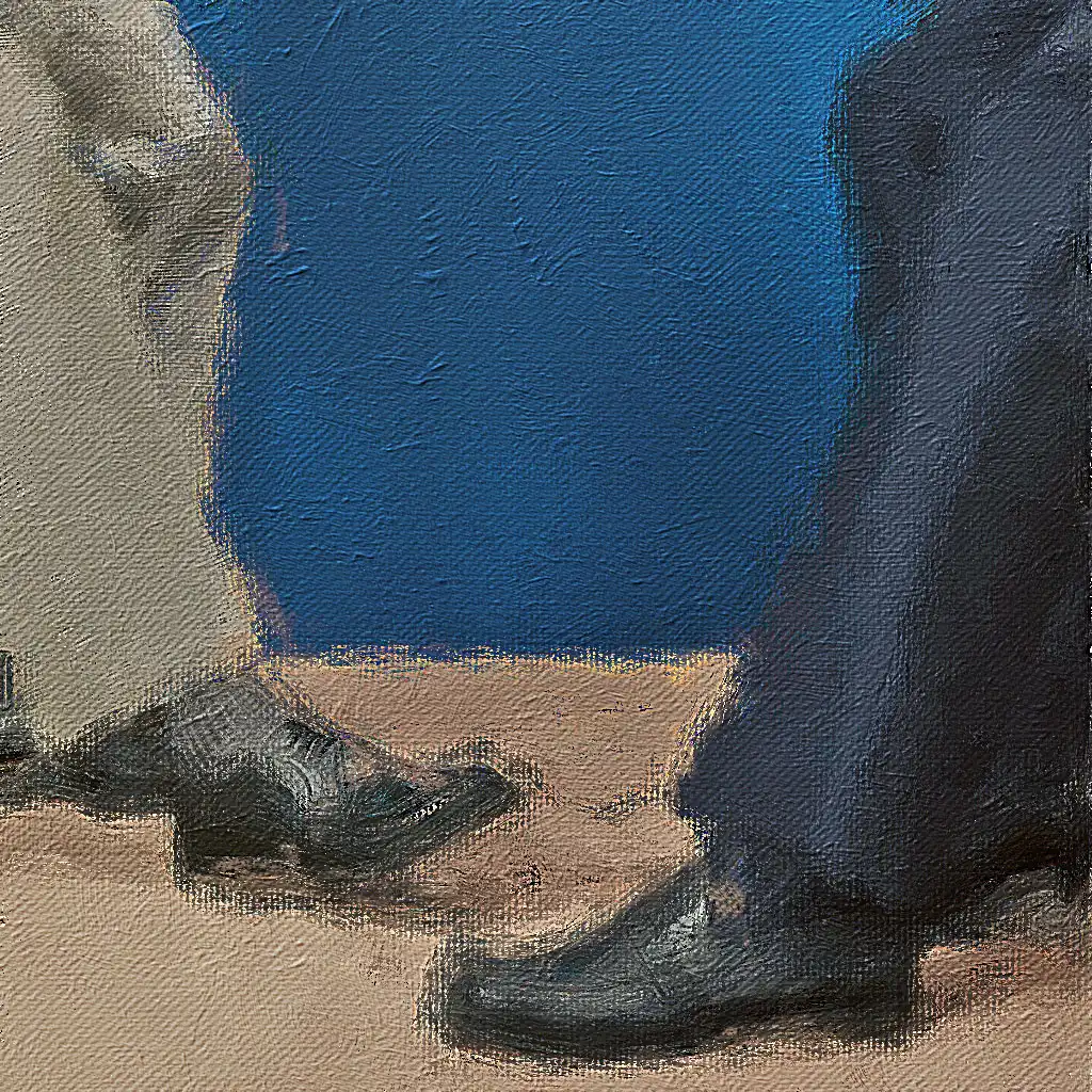 Church's banner painting