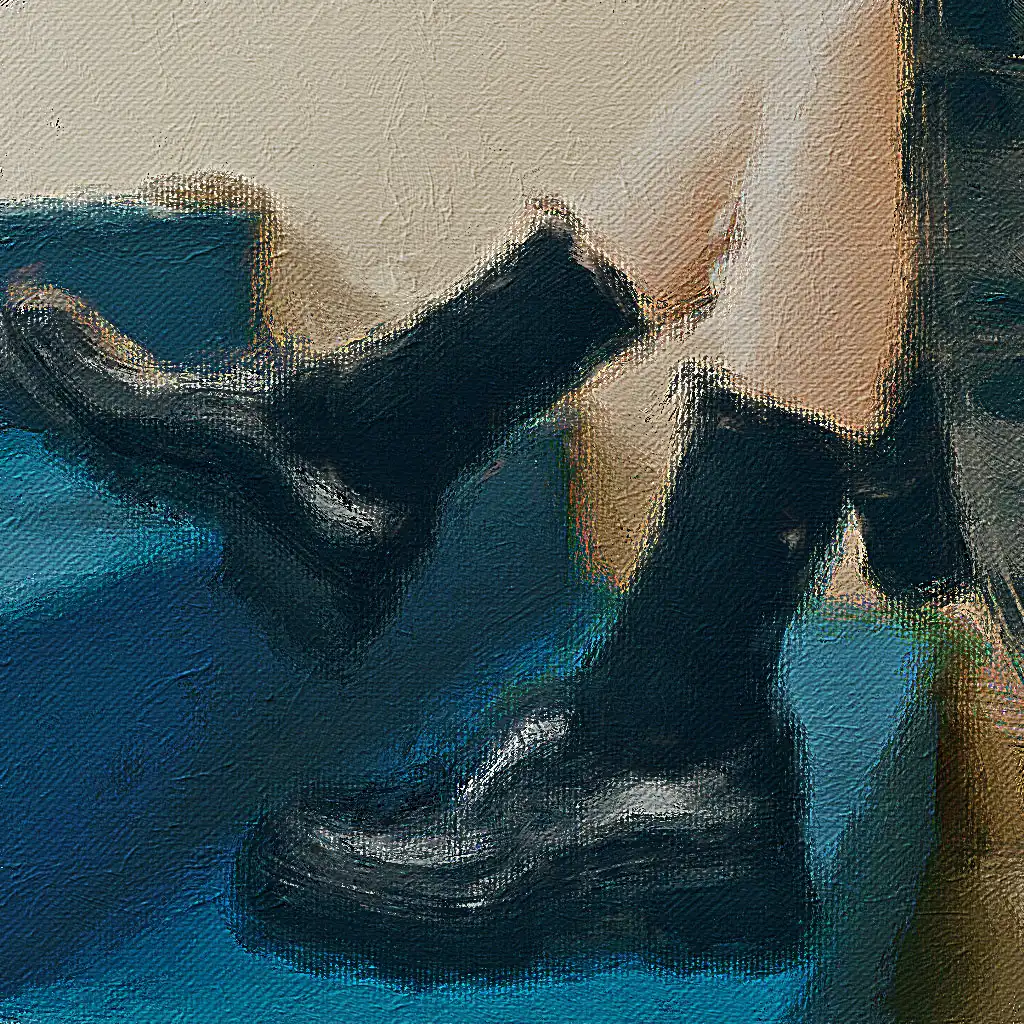 Church's banner painting