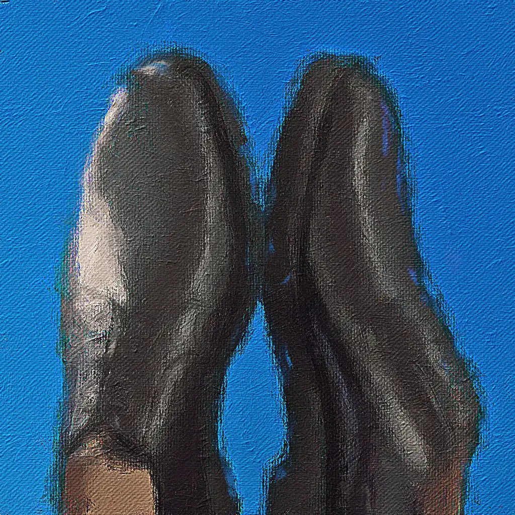 Church's banner painting