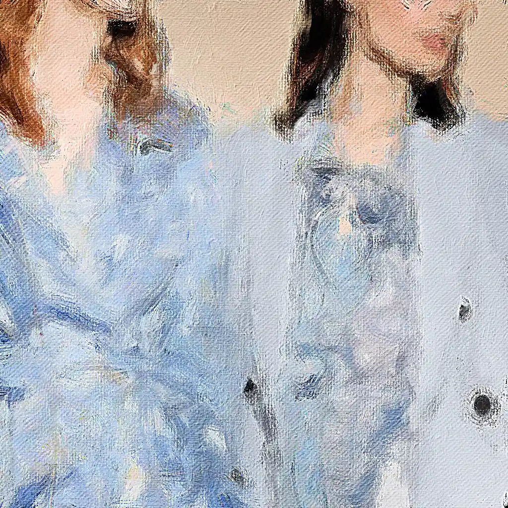 Emilio Pucci banner painting