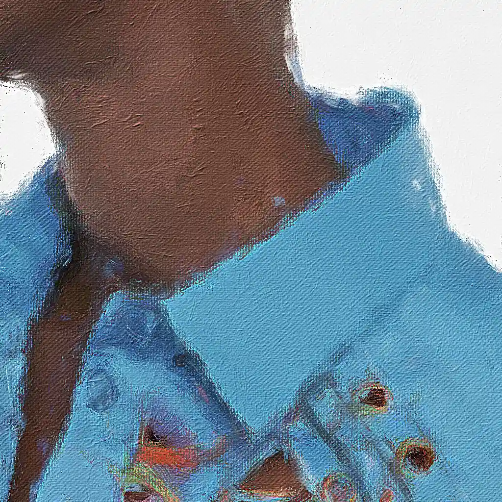 Emilio Pucci banner painting