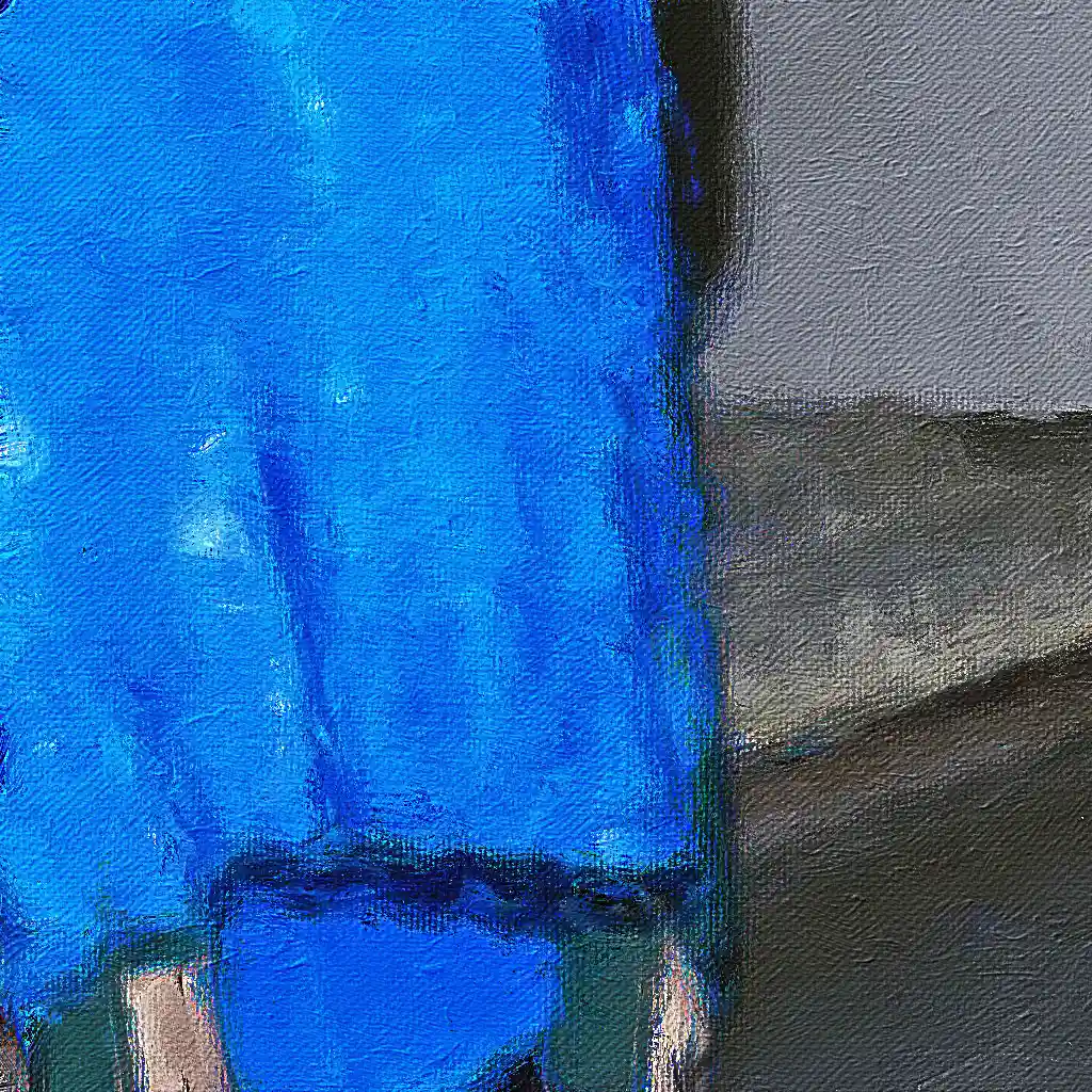 Emilio Pucci banner painting