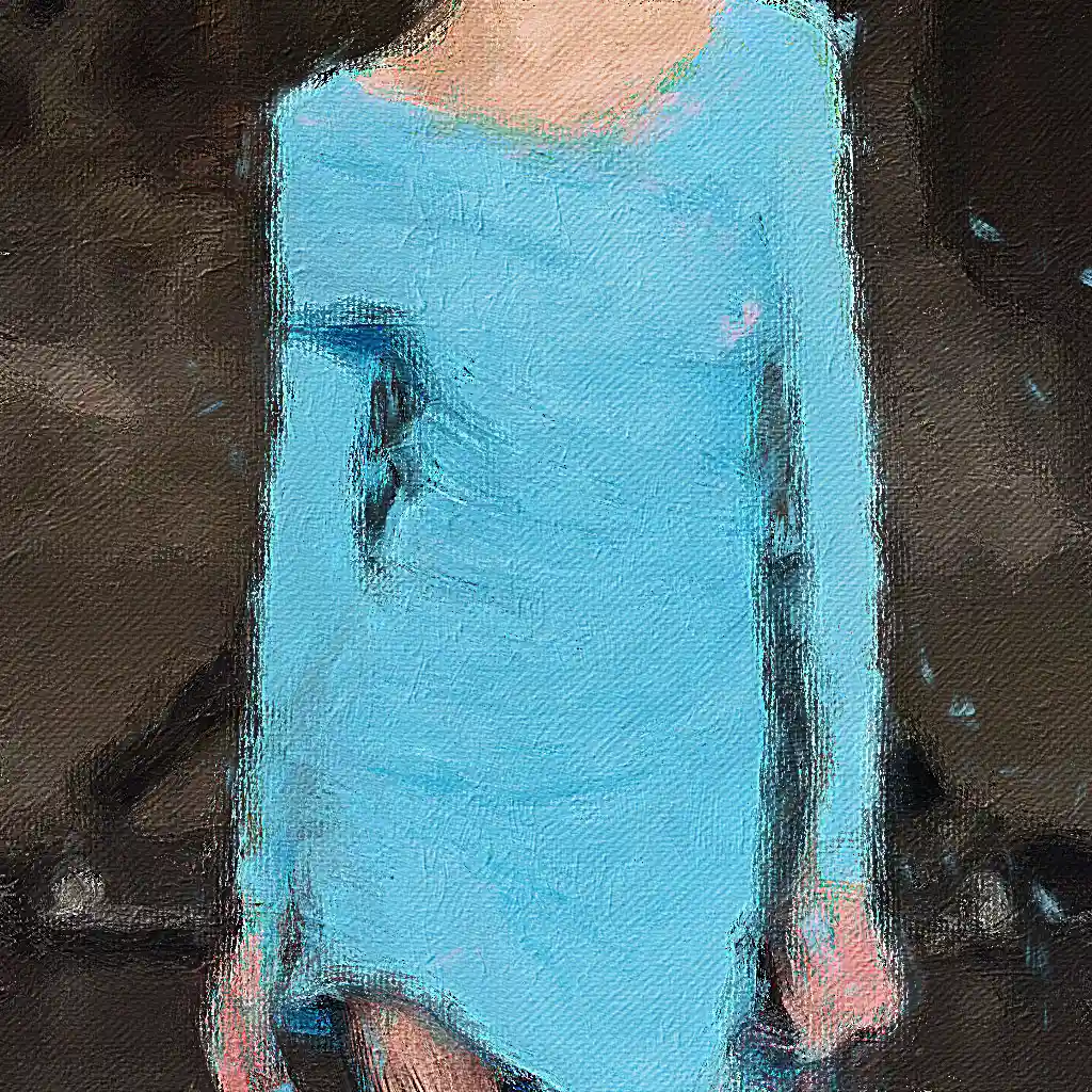 Emilio Pucci banner painting